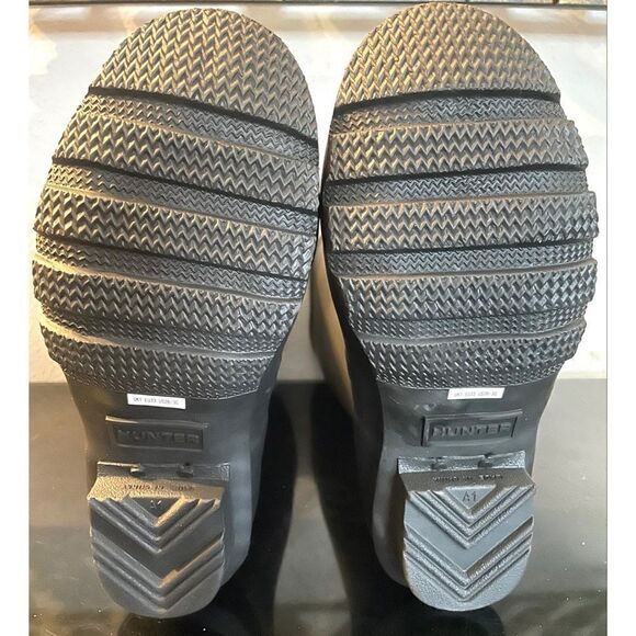 Hunter Rain Boots Kids Classic Original Tall Big Kid Size 3G/2B Matte Black NEW - Picture 6 of 10